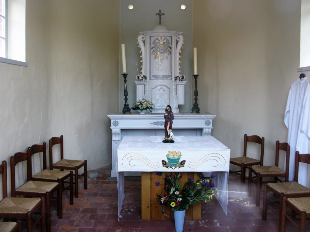 Chapelle St Roch, vue intérieure