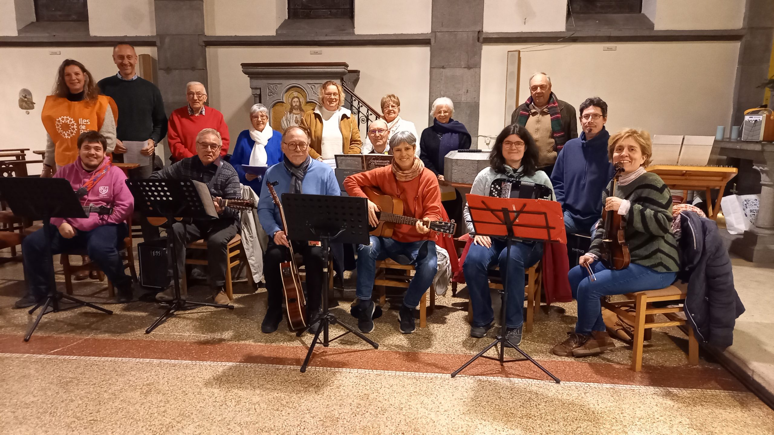 Membres de la chorale Accord et Choeur